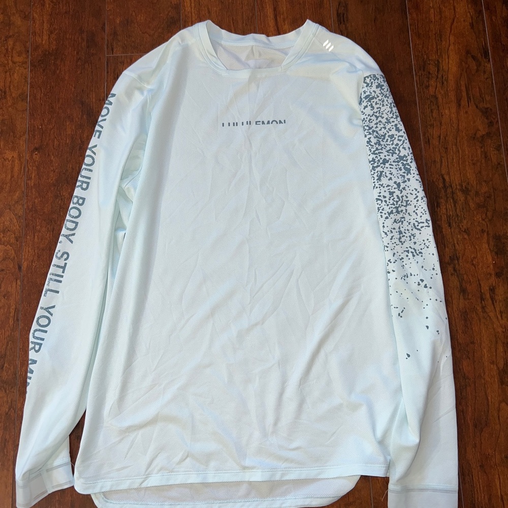 Lululemon square neck running shirt size medium